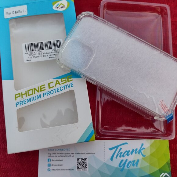 NEW in the box – Clear Moko Premium Protective Phone Case - Picture 3 of 7
